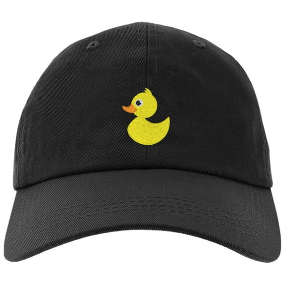 Cap Embroidered Rubber Duck Cap for Men and Women, Adjustable Baseball Cap-RubberDuck-EM-0018-Black