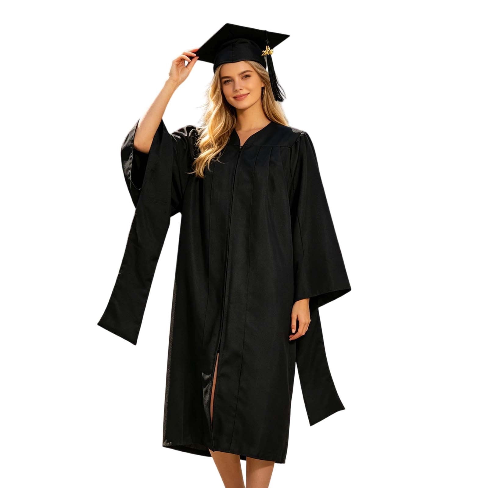 Cap and Gown 2026 Gothic Dress Purple Mens Headgear Gothic Prom Dress ...