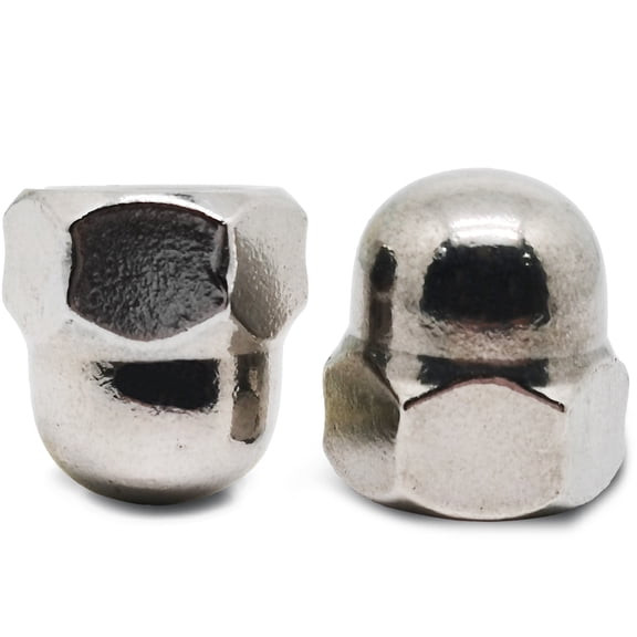 Cap Nut,Decorative Cap Nut,Ball Cap Nuts,M12-1.75mm,304 Stainless Steel,Left Hand Threads,4PCS