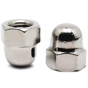 Cap Nut,Decorative Cap Nut,Ball Cap Nuts,M6-1.0mm,304 Stainless Steel,Left Hand Threads,10PCS