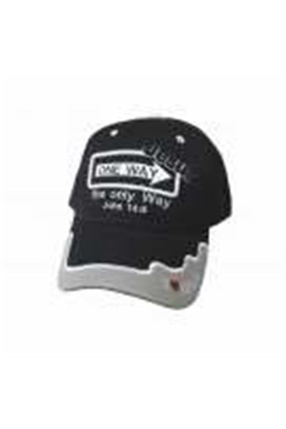 Cap-One Way - Jesus - Black