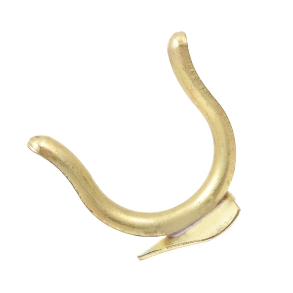FELTECHELECTR Professional Hook for Trumpet 1Pcs Golden Brass Finger Loop for Music Performance and Practice