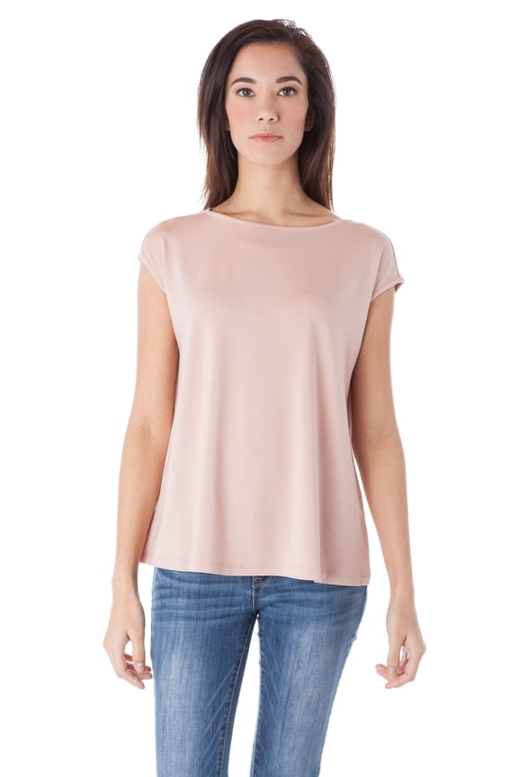 Cap Sleeve Loose Fit Tee