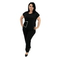 thumbnail image 1 of Cap Sleeve Top With Patch Pocket And Pant Set, 1 of 1