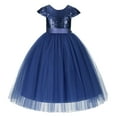 thumbnail image 1 of Cap Sleeves Sequin Flower Girl Dress Special Occasions Bridesmaid 211, 1 of 3