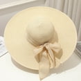 thumbnail image 1 of Cap Wide Women’s Hat Sun Eaves Beach Hat Fisherman Sun Breathable Baseball Caps Leisure White - One Size, 1 of 9