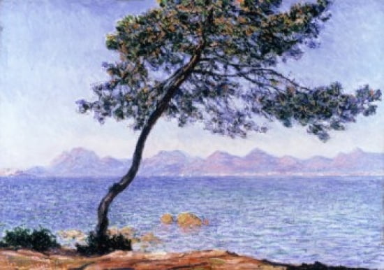 Cap dAntibes 1888 Claude Monet (1840-1926French) Oil on Canvas Courtauld Institute and Galleries London Canvas Art - Claude Monet (18 x 24)