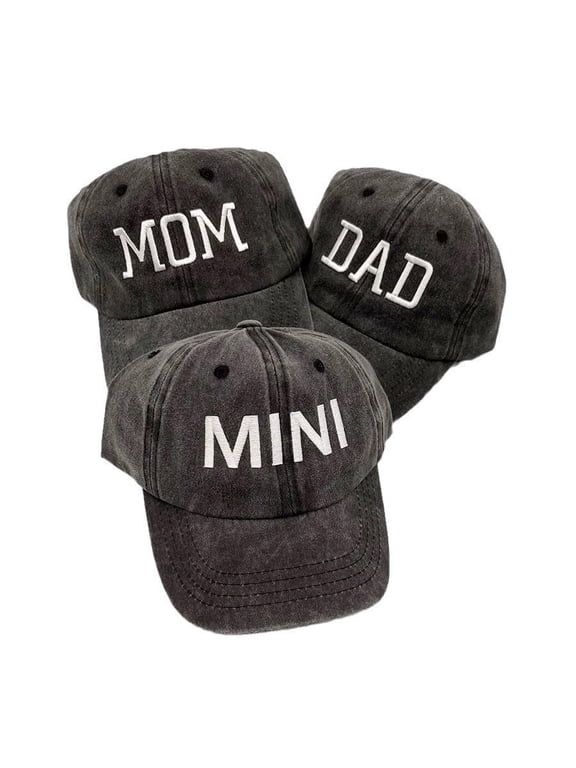 Cap for Mom and Dad Hats for Grandparents Pregnancy Announcements Gifts for Mom and Dad Hats for Grandparents Parent and Child Family
