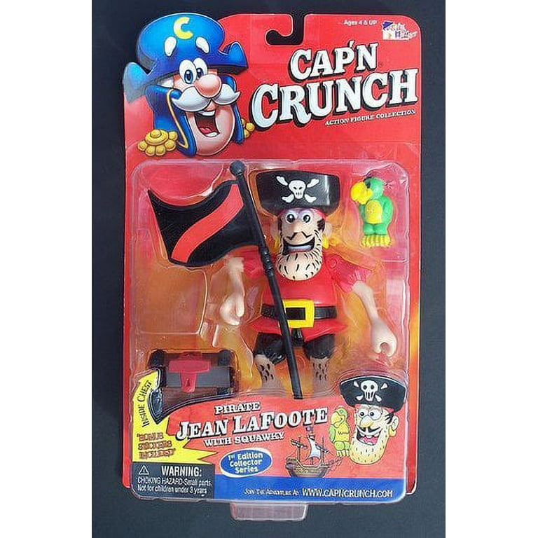 キャプテンクランチ　ジーンラフーテ　アクションフィギュア Cap'n Crunch Action Figure Collection Pirate Jean LaFoote