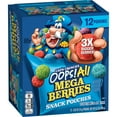 Cap'n Crunch, Breakfast Cereal, Oops! All Berries, Pouches, 0.52 oz, 12