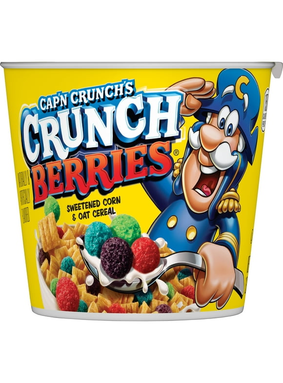 Cap'n Crunch Crunch Berries, 1.30 oz Cup