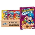 thumbnail image 1 of Cap'n Crunch Sweet Corn and Crunchy Oat Cereal, 3 Flavor Variety Pack, Large Size Boxes (4 Pack), 1 of 5