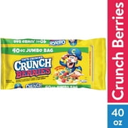 Cap'n Crunch's, Crunch Berries, Breakfast Cereal, Mega Bag, 40 oz