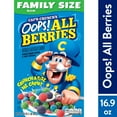 thumbnail image 1 of Cap’n Crunch's Oops All Berries Sweetened Corn & Oat Crunchy Cereal, (16.9 oz.), 1 of 8