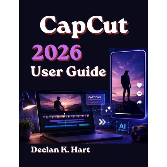 CapCut 2026 User Guide: Step-by-Step Skills for AI Editing, Viral Reels, YouTube Shorts, Captions, and Effects, (Paperback)