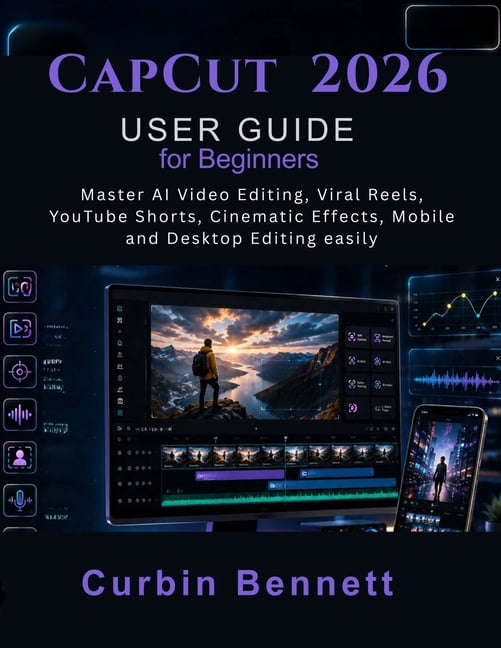 CapCut 2026 User Guide for Beginners: Master AI Video Editing, Viral Reels, YouTube Shorts, Cinematic Effects, Mobile an, (Paperback)