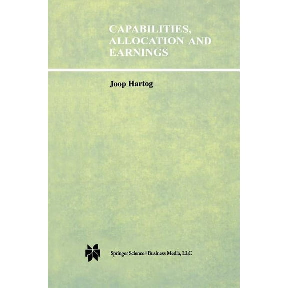 Capabilities, Allocation and Earnings, (Paperback)