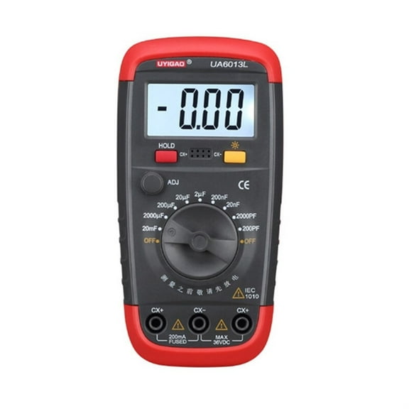 Capacitance Meters UA6013L Capacimetro Digital Auto Range Digital LCD Capacitor Meter Lc Capacitance Meter