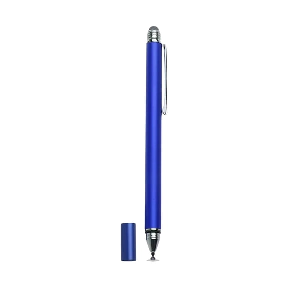 Capacitive Stylus Pen 2 in 1 Universal Touch Screen Pen Fine Point Stylus for iPad iPhone Android Tablets Smartphones Drawing Writing Blue