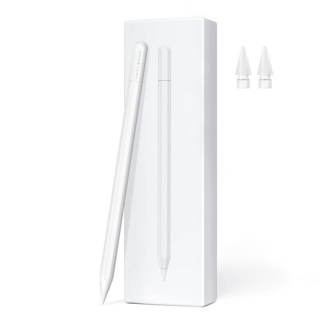 Capacitive Stylus Pen for iPad 9th 10th Generation 2018-2023 Fast Charge Active Pencil with Palm Rejection Bluetooth Tilt Sensitivity Drawing Writing Pencil Fast Charging USB-C Port Pen
