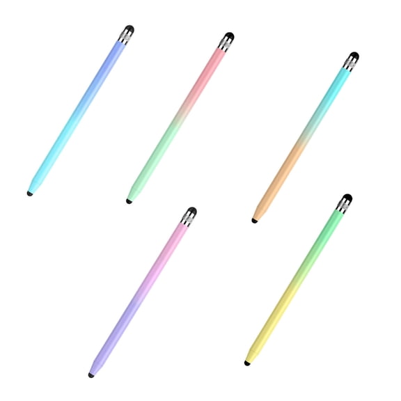 Capacitive Styluses Pen Universal Styluses Pen Precisions Fine Point Disc Touching Screen Pen Double End Tip