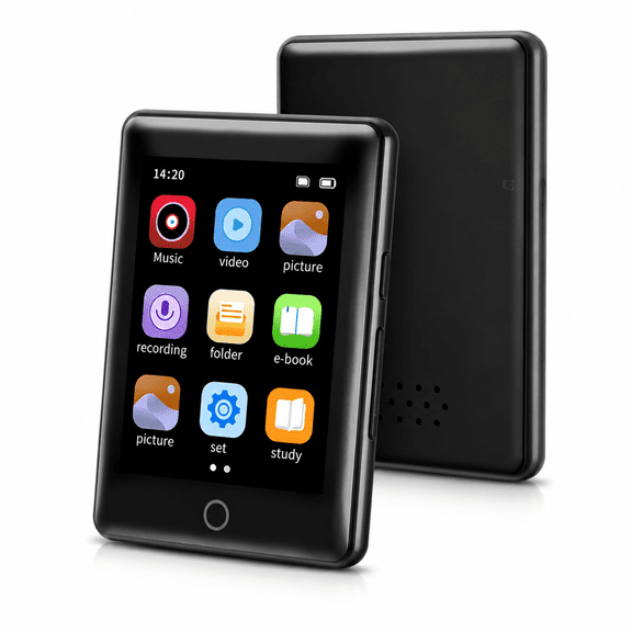 Capacitive Touch Screen,3.0 Inches MP3 Player with Bluetooth and WiFi,Portable Digital Audio Player with Built-in Speaker, Ebook, Voice Recorder, Dictionary, Video Playback