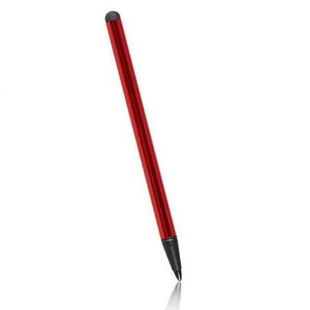 Capacitive and Resistive Red Stylus for Jitterbug Smart3 Phone - Pen Touch Compact Lightweight O3A Compatible With Lively Jitterbug Smart 3 Model