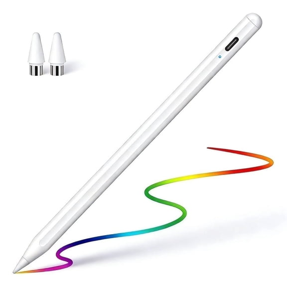 Capacitive Stylus for IOS and Android Touchscreens Rechargeable Compatible iPad iPhone Samsung Tablet Drawing Pen
