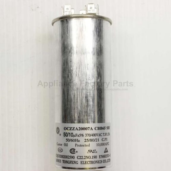 Appliance Factory Parts CAPACITORDRAWING 0CZZA20007A