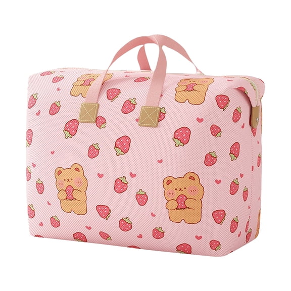 Capacity Portable Storage Bag Non-woven Fabric Organizing And Storing Cotton Quilts Clothing Daily Necessities Storage Bag