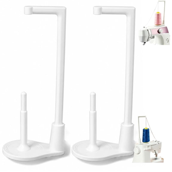 Capacity Thread Spool Stand, Thread Stand for Sewing Machine, Universal Spool Stand Bracket for Large Thread Cones, for Quilting Sewing Crafts