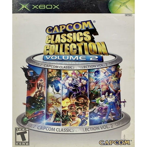 Restored Capcom Classics Collection Vol. 2, Arcade, Game for Xbox, Single-Player,
