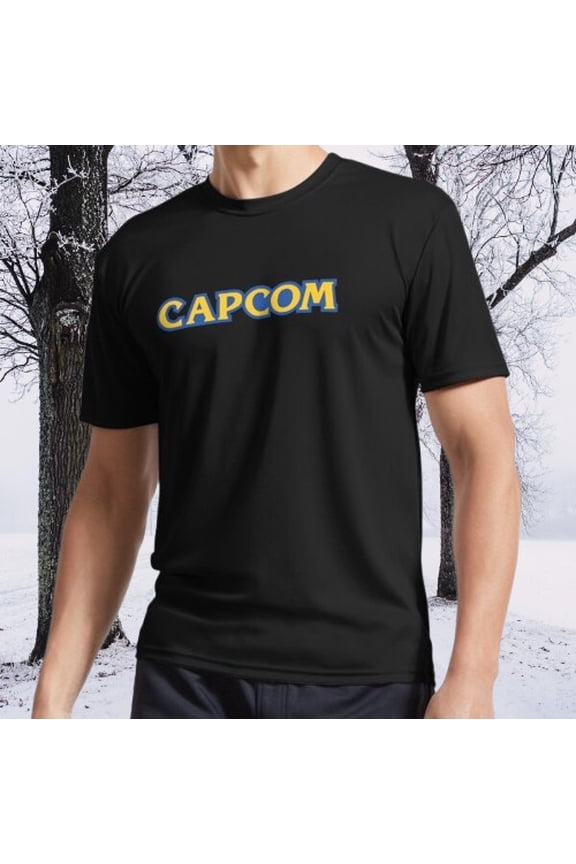 Capcom Essential Active T-Shirt Logo TEE T-Shirt Funny Size S to 5XL