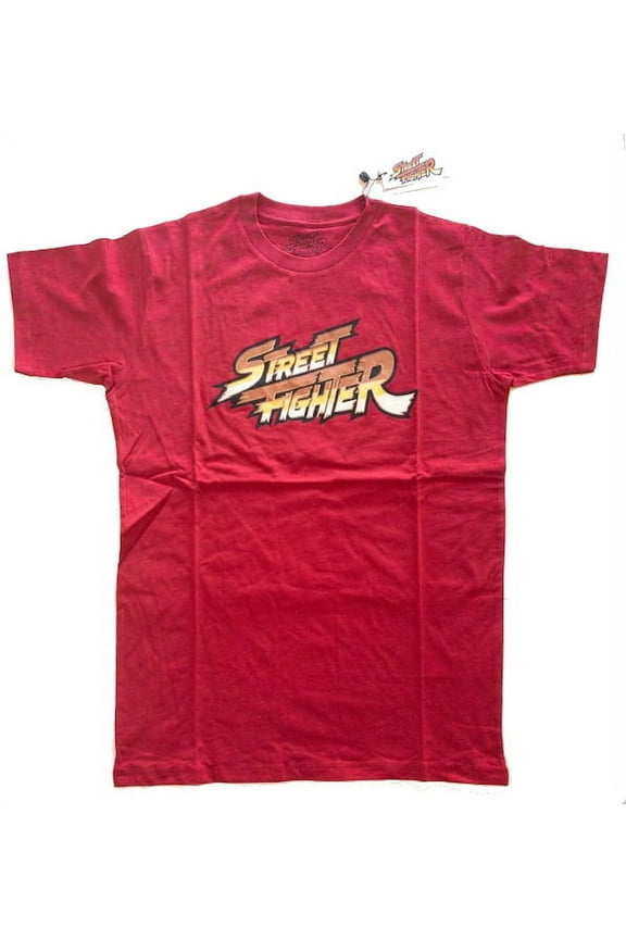 Capcom Green Coast Men's Street Fighter Tee T-Shirt Video Game Series, Medium