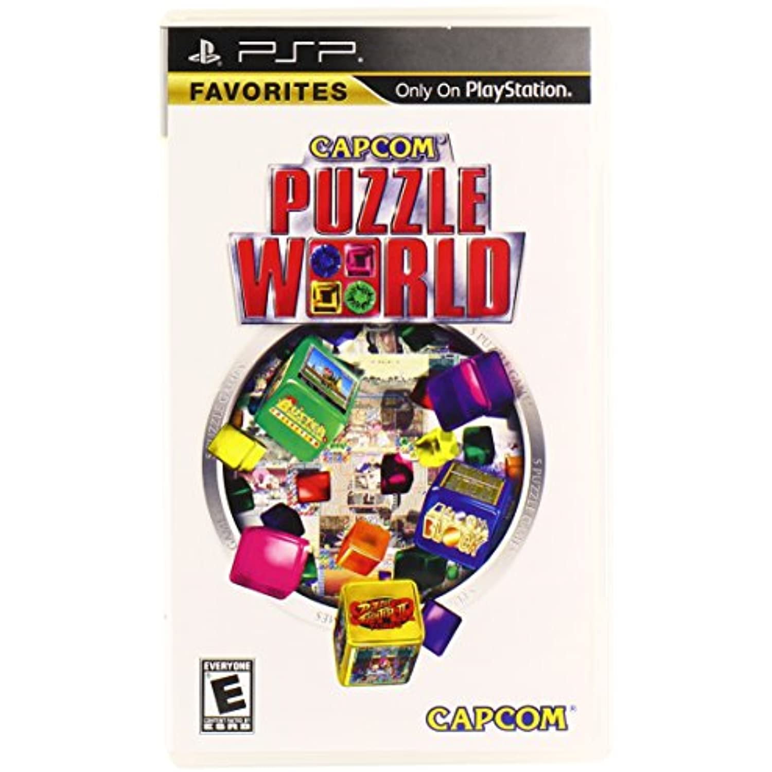 Capcom Puzzle World【中古・PSP北米版】 Capcom Puzzle World(カプコンパズルワールド)【中古・通常版