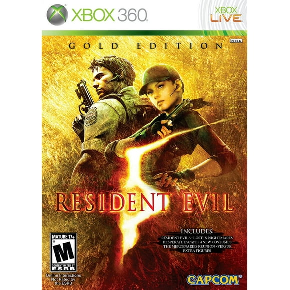 Capcom Resident Evil 5: Gold Edition Action/adventure Game - Xbox 360 (xb3cap33022)