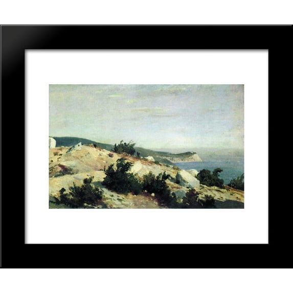 Cape Ai-Todor. Crimea 20x24 Framed Art Print by Ivan Shishkin