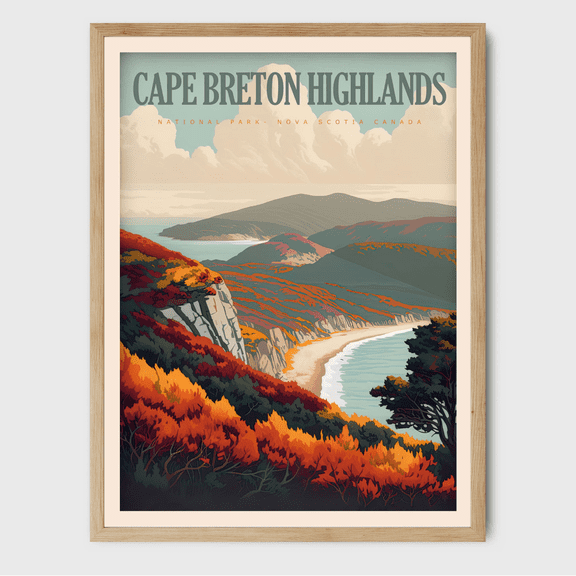 Cape Breton Highlands Canada National Park Poster, Poster Only