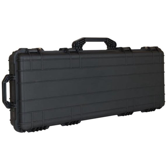Cape Buffalo Wheeled Water Resistant Shotgun Rifle Case, Black