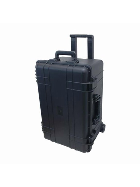Cape Buffalo Wheeled Water Resistant Utility Case, Black - 13.375 x 16.5 x 24.625 in.
