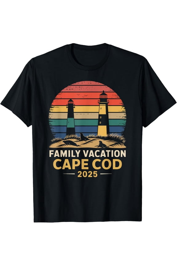 Cape Cod Beach Family Summer Vacation T-Shirt