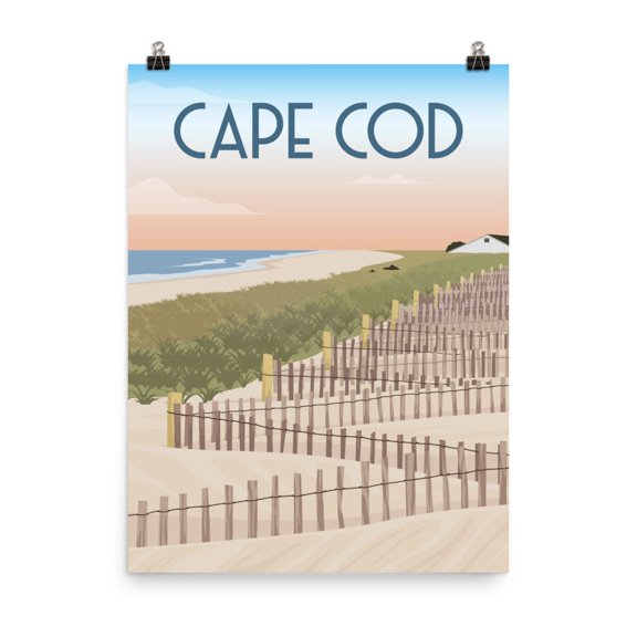 Cape Cod Beach Poster Cape Cod Print Cape Cod Wall Art Cape Cod Art Cape Cod Poster Cape Cod Wall Decor Cape Cod Posters Cape Cod