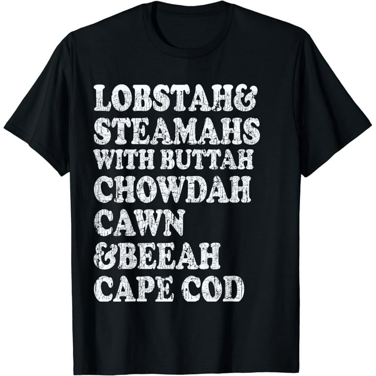 Cape Cod Boston Accent Seafood Lobstah Steamahs Buttah
