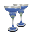thumbnail image 1 of Cape Cod Cottage Blue Margarita Set/2, 1 of 4