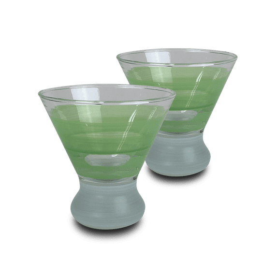 Cape Cod Cottage Green Cosmopolitan Set/2