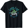 thumbnail image 1 of Cape Cod Design / Vintage Tribal Turtle Gift T-Shirt, 1 of 3