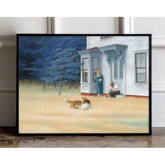 Cape Cod Evening Wall Art Print, Unframed Paper Poster 8x10in