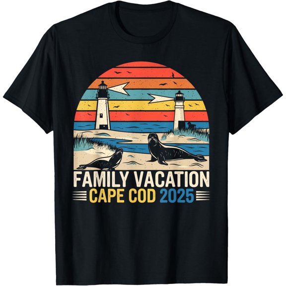 Cape Cod Family Vacation Summer T-Shirt