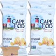 Cape Cod Kettle Cooked Potato Chips Value Pack Original Sea Salt 5