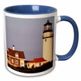 thumbnail image 1 of 3drose, Cape Cod Lighthouse, Massachusetts, Usa - Us22 Wbi0784 - Walter Bibikow, 11oz Two-tone Blue Mug, 1 of 6
